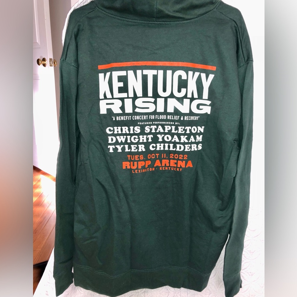 Kentucky Rising Benefit Concert Full Zip Hoodie - brand new!